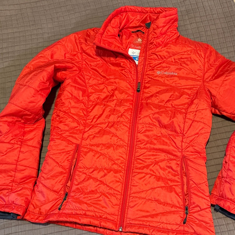 Columbia Fiery Red Quilted Jacket